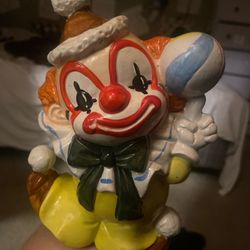 Clown Ceramic Figure