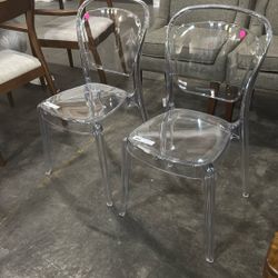 Entreat Dining Side Chair Clear - Modwa y: Polycarbonate, Spot/Wipe Clean, No