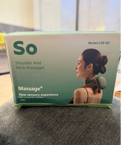 Shoulder and neck massager