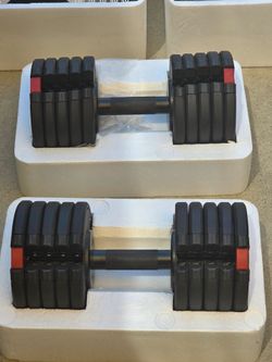 Weider 50LB Adjustable Dumbbells Pair NEW