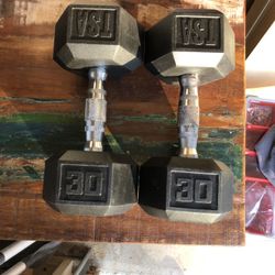 30lb Dumbbell Pair