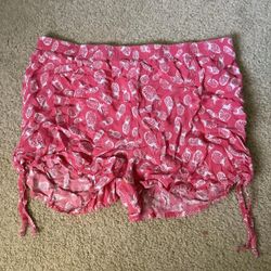 Pink shorts