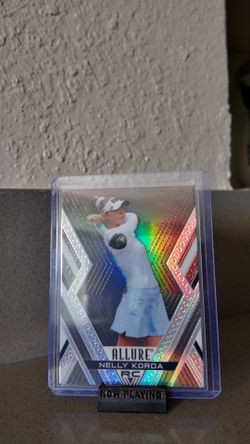 Upper Deck 2026 Allure Golf Nelly Korda Rookie RC #41 LPGA Rookies Black Rainbow