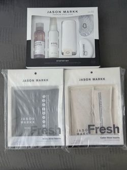 NIB- Jason Markk Shoe Cleaning Kit & 2 Sets of Freshener Shoe Inserts