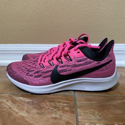 Nike Air Zoom Pegasus 36 GS Pink Blast Size 6Y / Women's 7.5