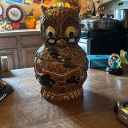 Owl Cookie Jar