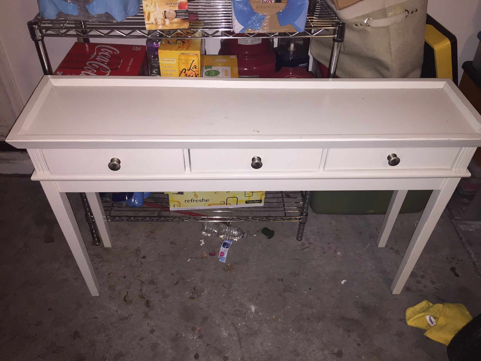Off white Console table