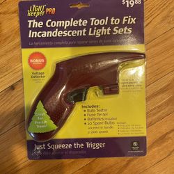 Christmas Light Tool Gun