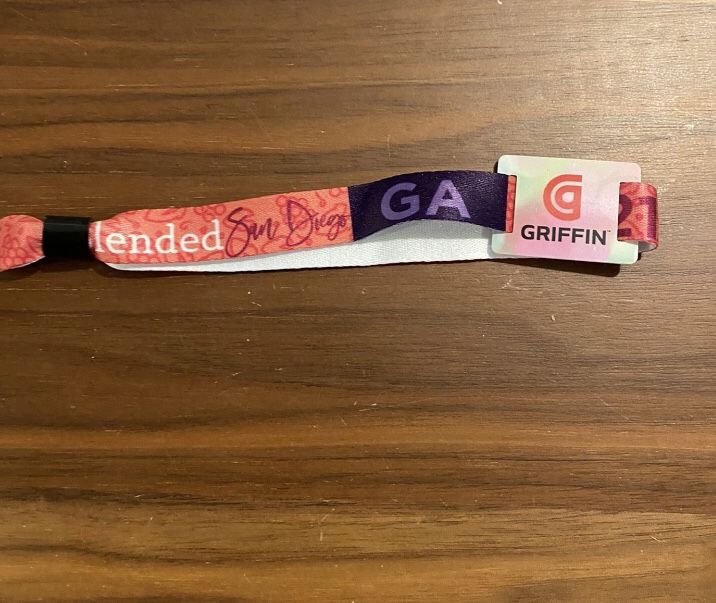 Blended GA Saturday Wristband