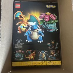IN HAND LEGO Pokemon Venusaur, Charizard, and Blastoise 72153
