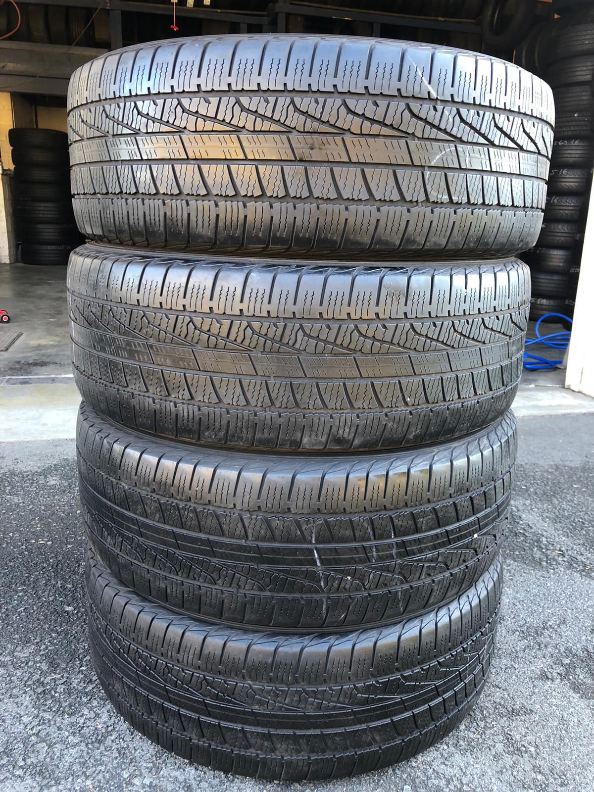 Used tires 235/55/19 good year mount and balance includes $180