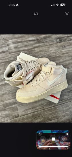 Air Force 1 Mid Stussy Sz 10