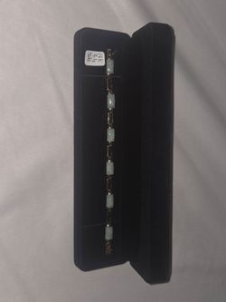 Jade 14k bracelet