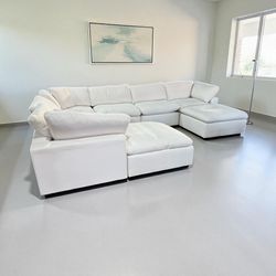 Eight Piece Cloud Modular Sectional
