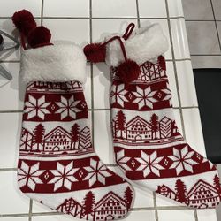 Christmas Stockings Set Of 2 