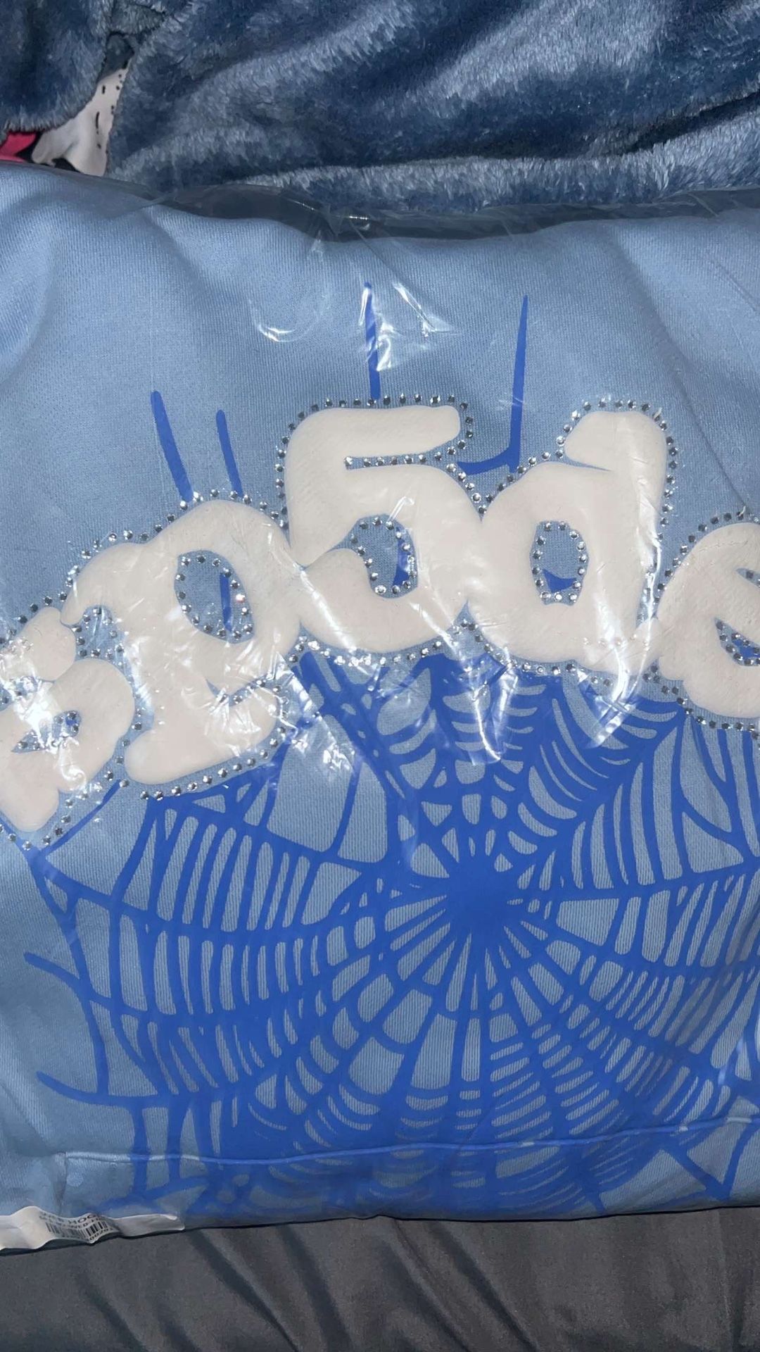 Sky blue Spider hoodie