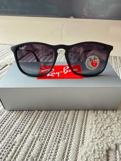 New RayBan polarized Sunglasses CHRIS RB4187