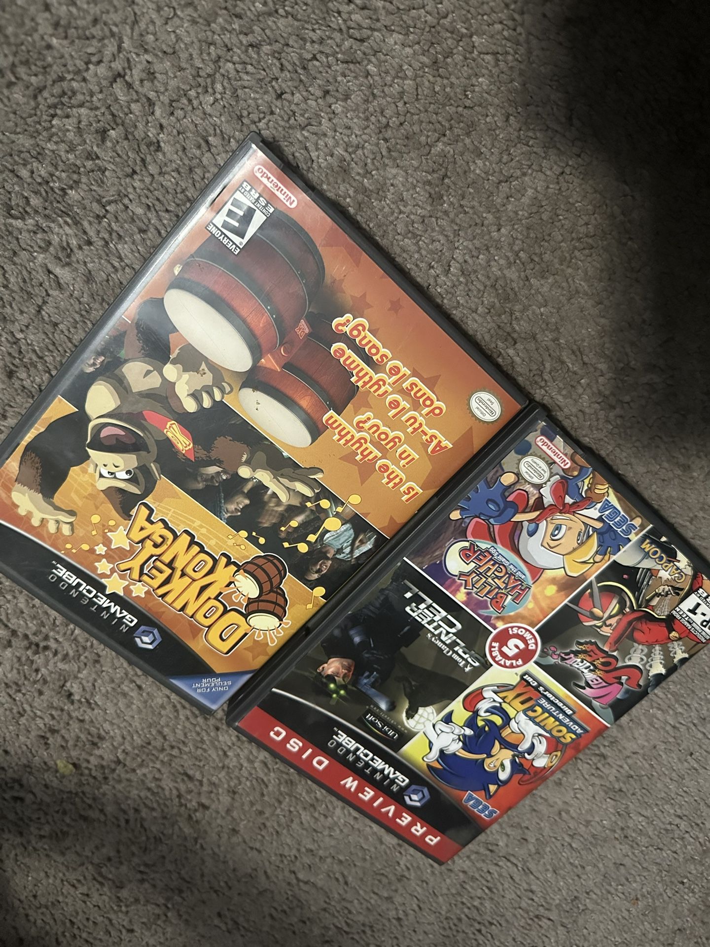 Donkey Konga And Preview Disc