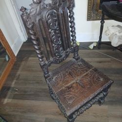 Very Rare Supper Antique Wooden Chair