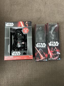 Star Wars Gumball Dispenser And 2 Action Figures