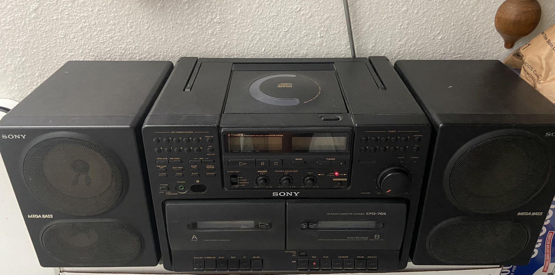 Sony CFD755 Boombox