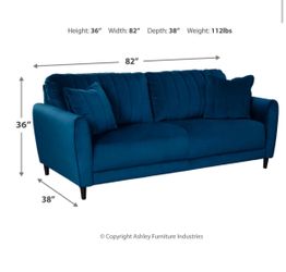 Navy Sofa