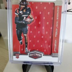 Rams Tutu Atwell Rookie Jersey Card