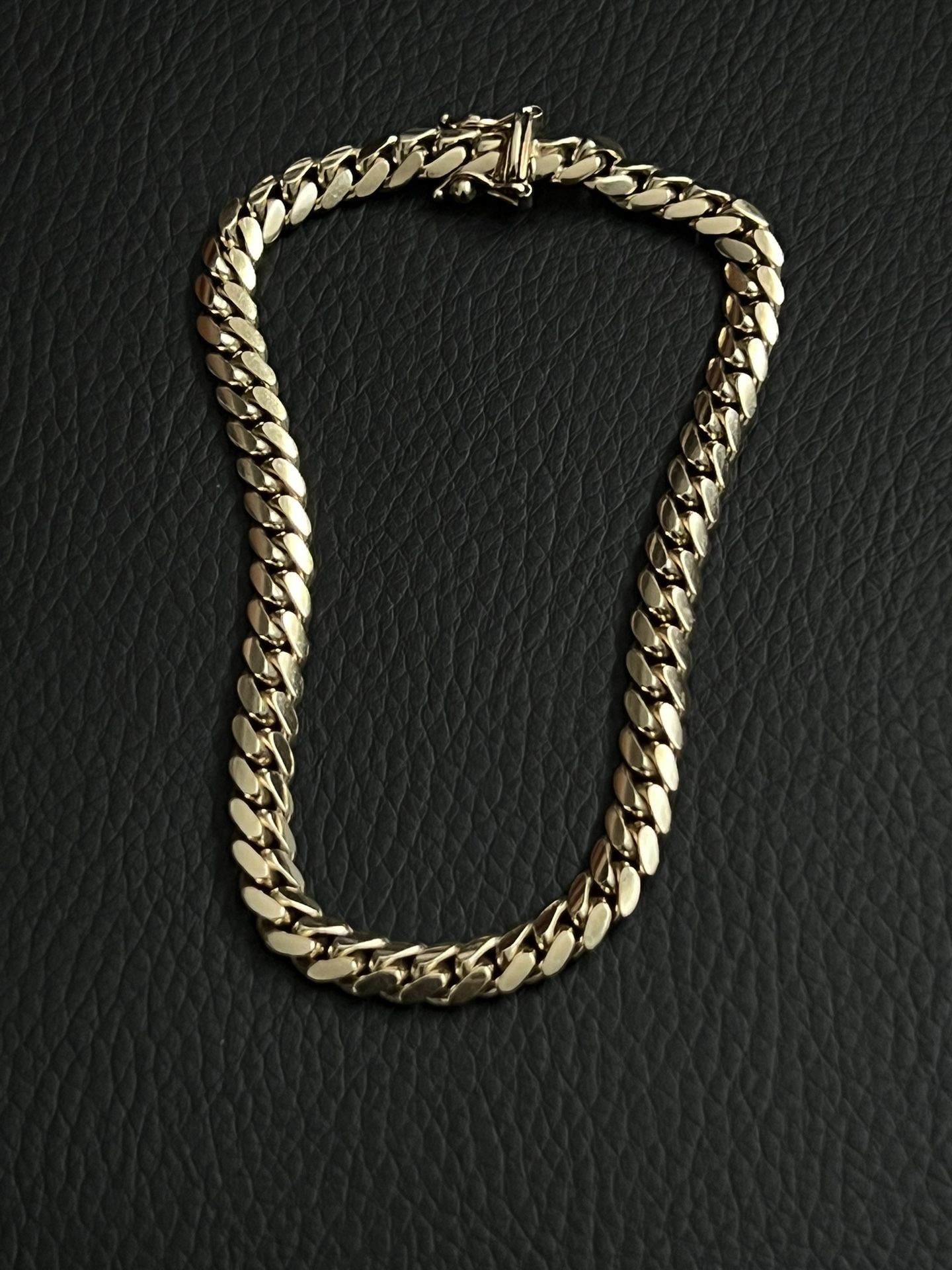 10k Miami Cuban Bracelet