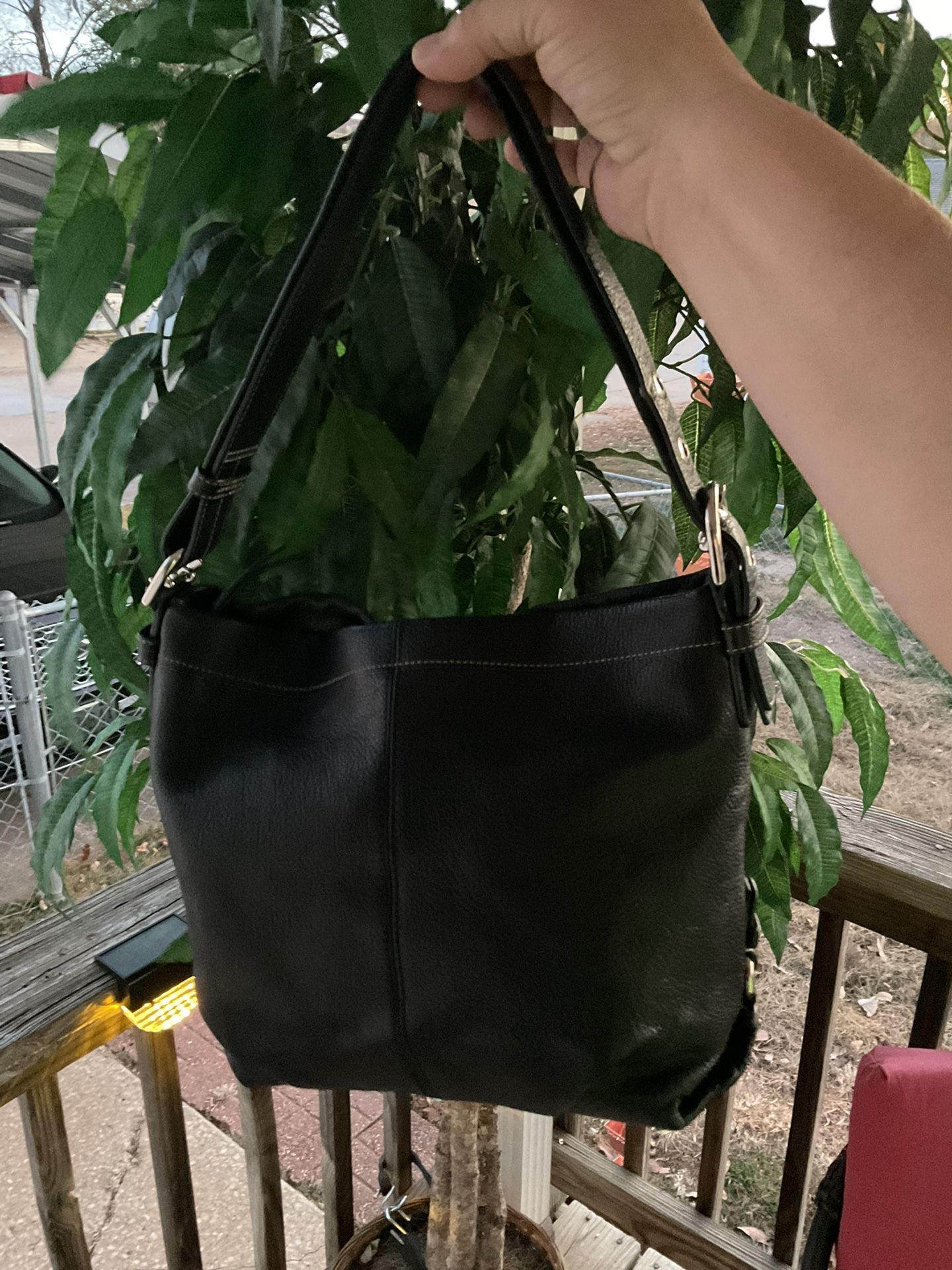 Coach Black Hobo Handbag