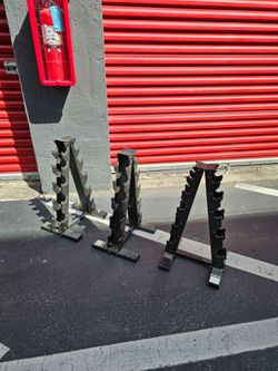 $50 each Dumbbells Rack. $50 each. 

Homestead 33032 and us1