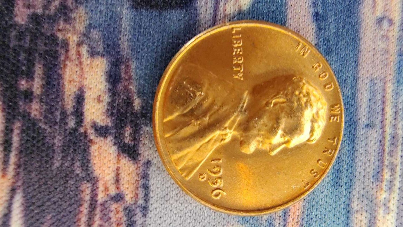 1956 D Wheat Penny Ms Quality