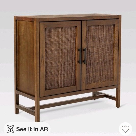 $149 W#120 New Warwick 2 Door Cabinet Brown - Threshold