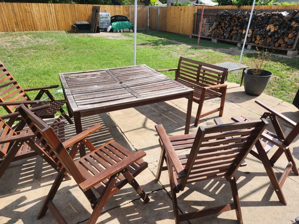 Patio Table And Chairs 80 