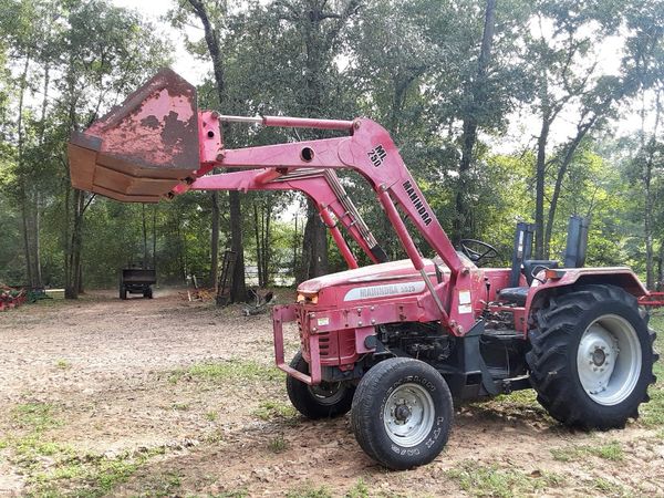 50 hp mahindra diesel tractor with loader good tires for Sale in ...