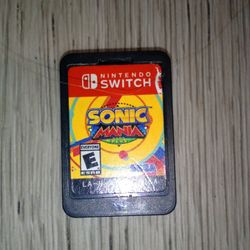 NINTENDO SWITCH SONIC GAME 