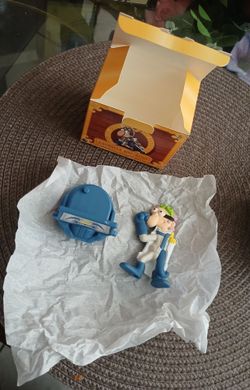Toy Barnacle Boy x Koby (dressed as Koby from One Piece)  McDonald's SpongeBob x One Piece