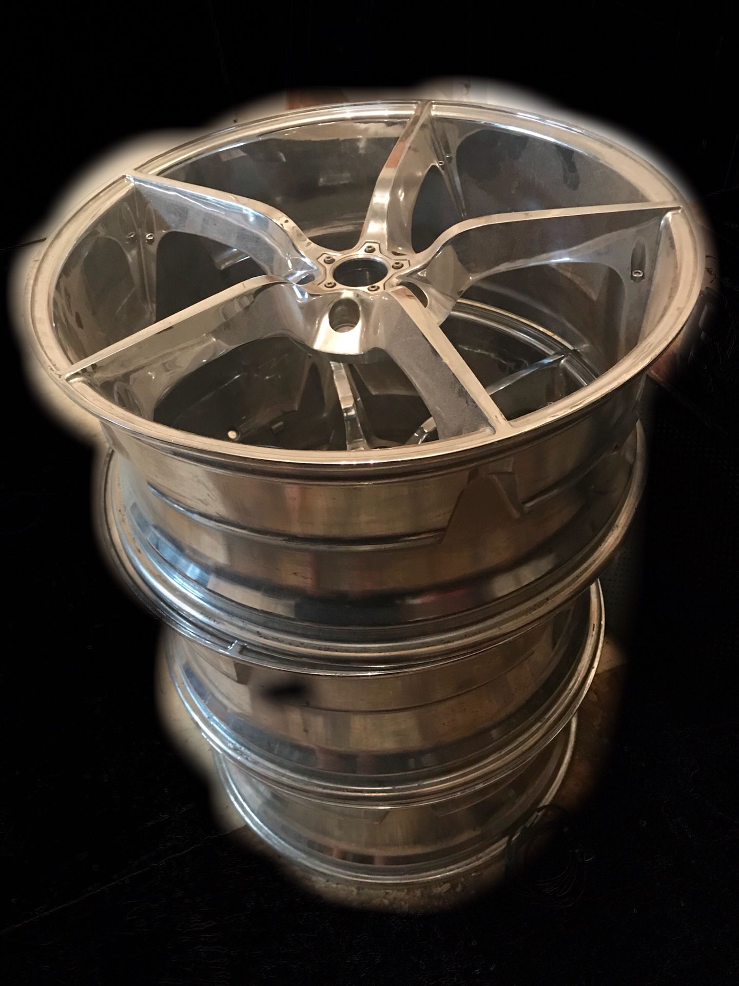 22 inch deep dish Rims