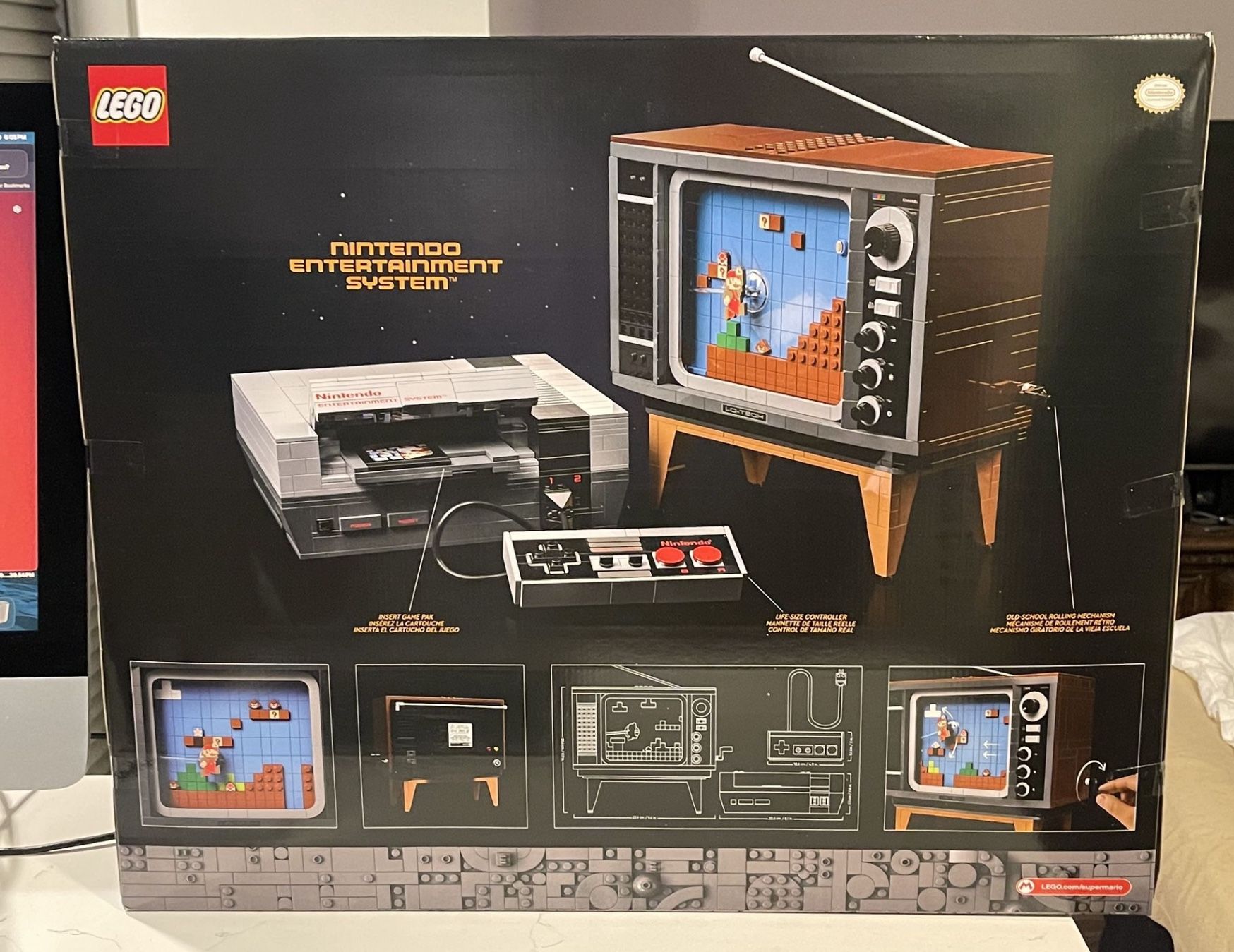 Lego Nintendo Entertainment System Super Mario Brothers 71374, Brand New from Lego Direct