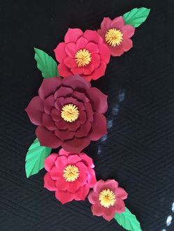 Flores de papel