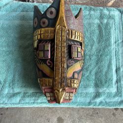 Indonesian Hand Made Wooden Mask