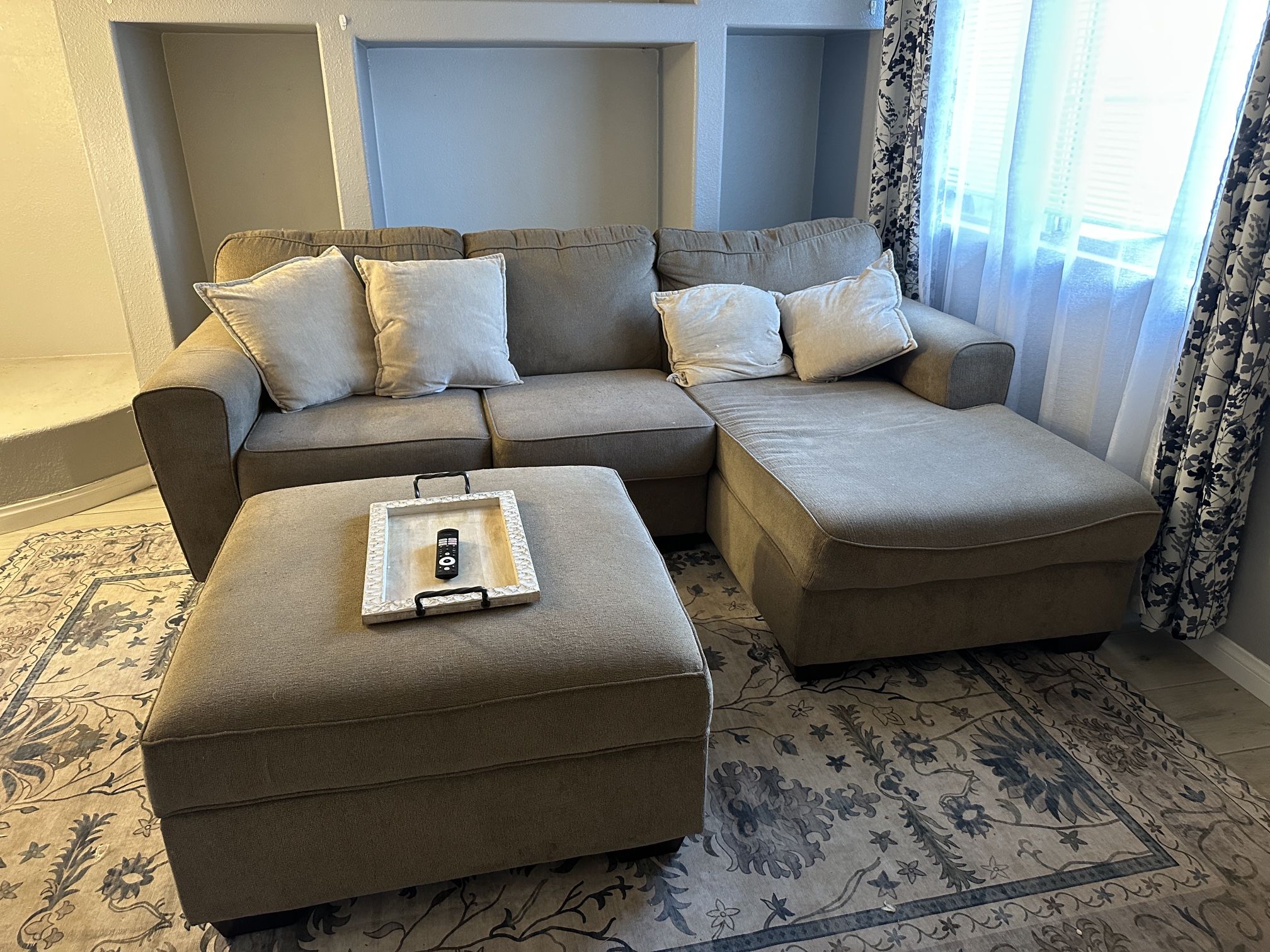 Couch And Ottoman