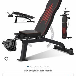 New Weight Bench Workout Gym 1200 Libras Load $80