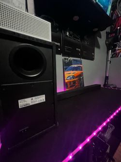 Samsung soundbar and subwoofer