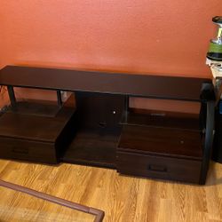 Glass tv Stand