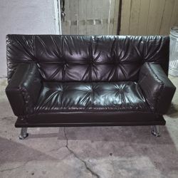 Leather Couch / Futon