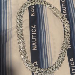 VVS Moissanite Cuban Chain $2,400