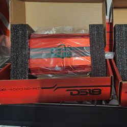 New!! DS18 SXE 4000w 4ch Amplifier 