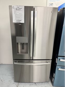 21 cu.ft counter depth refrigerator with water and ice