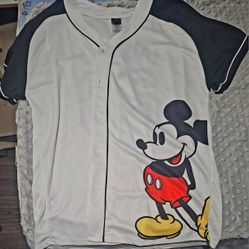 Mickey Mouse Jersey Like Shirt