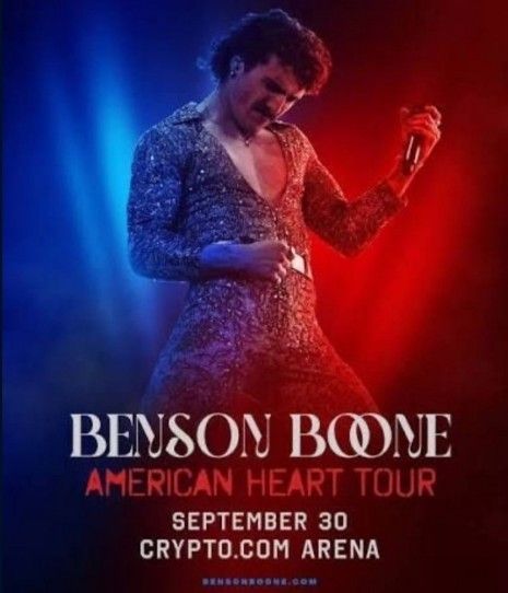 4 Tickets To Benson Boone Concert